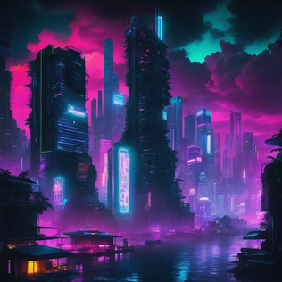 Cyberpunk Cityscape